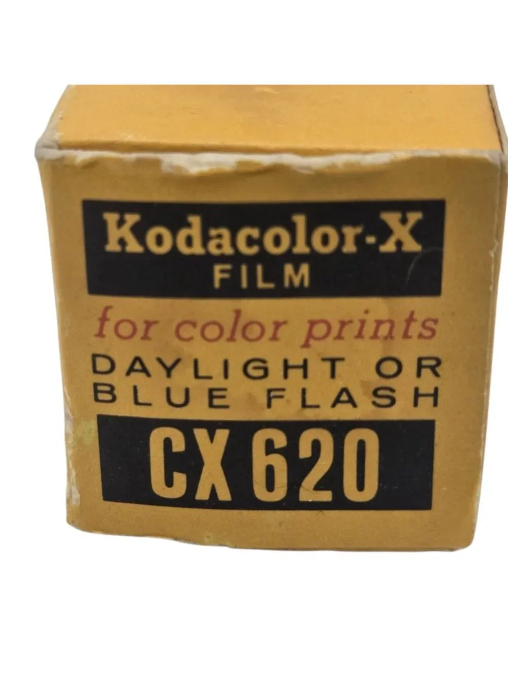 Kodak Kodacolor X Color Negative Film CX 620 Daylight Blue Flash Jan 1972 Expire